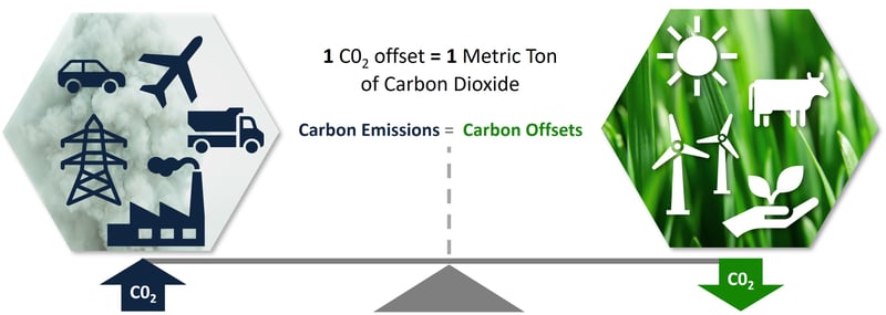 carbon emissions  and carbon offsets